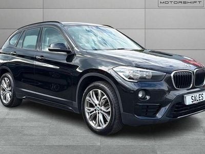 Begagnad BMW X1 Sport Line 190 HK (139 kW) 2018 Svart SUV