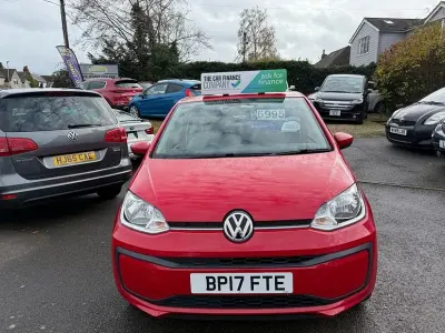 Used VW up! move up! 60 HP (44 kW) 2017 Red Hatchback