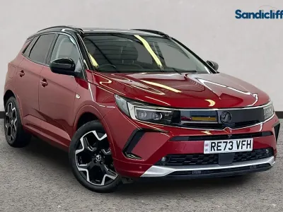Used Vauxhall Grandland X Ultimate 130 HP (95 kW) 2023 Red SUV