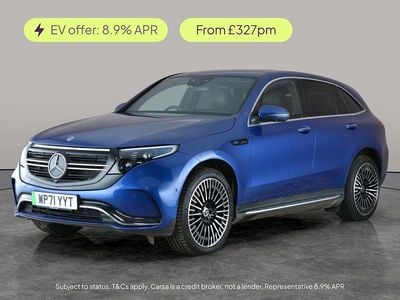 Used Mercedes EQC400 AMG Line Premium Plus 300 kW (408 HP) 2022 Blue SUV