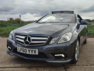 Grey Used 2010 Mercedes E500 Coupe | £8,500
