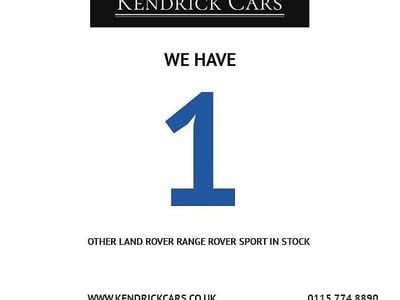 Second-hand Land Rover Range Rover Sport First Edition 349 CP (256 kW) 2023 SUV