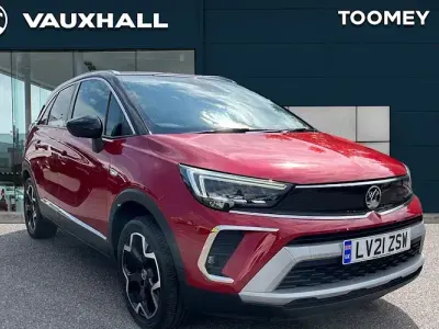 Second-hand Vauxhall Crossland Ultimate 131 CP (96 kW) 2021 Roșu SUV
