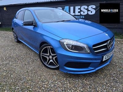 Used Mercedes A200 AMG 154 HP (113 kW) 2013 Blue Hatchback
