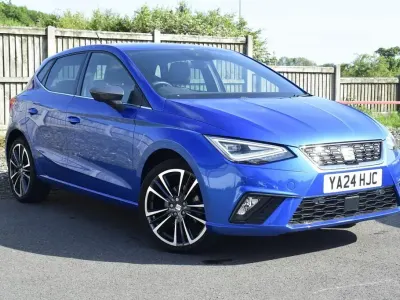 Used Seat Ibiza XCELLENCE Lux 115 HP (84 kW) 2024 Blue Hatchback