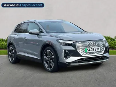 New Audi Q4 e-tron S-Line 210 kW (286 HP) 2026 Grey SUV