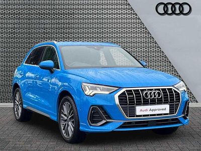 Blue Used 2019 Audi Q3 S-Line SUV | £23,495 (Fair price)