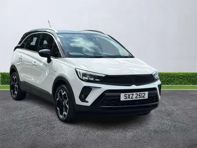 Used Vauxhall Crossland Ultimate 110 HP (80 kW) 2023 White SUV