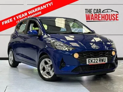 Used Hyundai i10 SE 67 HP (49 kW) 2022 Blue Hatchback