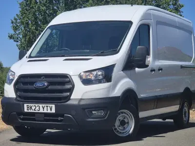 Used Ford Transit 131 HP (96 kW) 2023 White Van