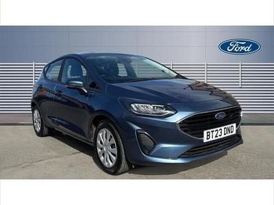 Used Ford Fiesta Trend 75 HP (55 kW) 2023 Blue Hatchback