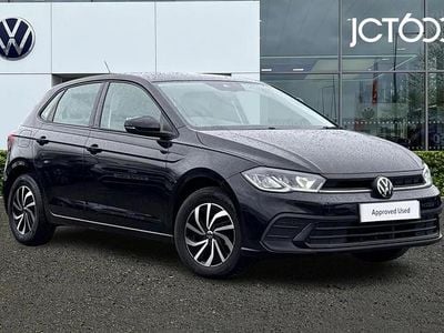 Used VW Polo Life 95 HP (69 kW) 2023 Black Hatchback