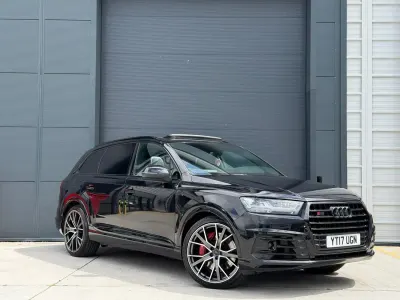 Usado Audi SQ7 Advanced 435 CV (319 kW) 2017 Negro SUV