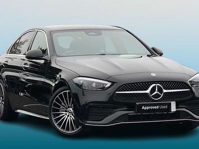 Black Used 2025 Mercedes C220 AMG Line Premium Plus Sedan | £40,995