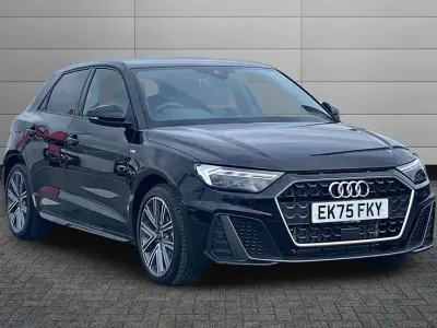 Used Audi A1 Sportback S-Line 114 HP (83 kW) 2026 Mythos black Hatchback