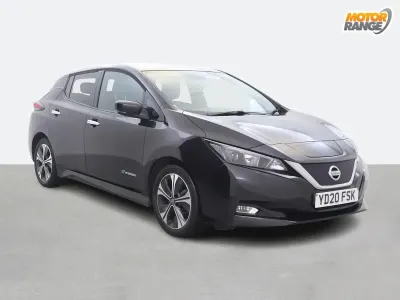 Used Nissan Leaf N-Connecta 110 kW (150 HP) 2020 Black Hatchback