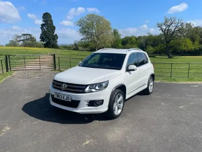 Used VW Tiguan R-line 2013 White SUV