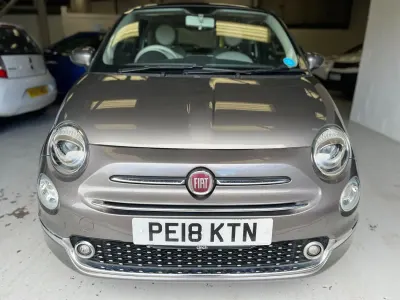 Usado Fiat 500 Lounge 69 HP (50 kW) 2018 Cinzento Citadino