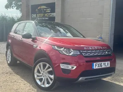 Used Land Rover Discovery Sport HSE Luxury 2016 Red SUV