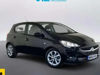 Gebraucht Vauxhall Corsa 90 PS (66 kW) 2019 Schwarz Kleinwagen