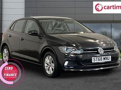Used VW Polo SE 80 HP (58 kW) 2019 Black Hatchback
