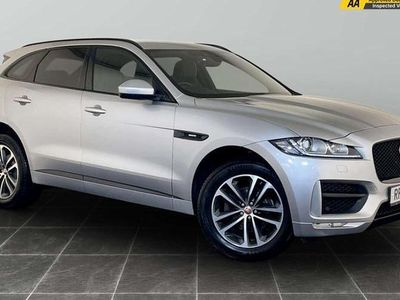 Silver Used 2019 Jaguar F-Pace R-Sport SUV | £18,495 (Fair price)