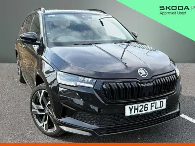 Used Skoda Karoq SportLine 150 HP (110 kW) 2026 Black SUV