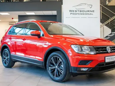 Used VW Tiguan SE 150 HP (110 kW) 2017 Orange SUV