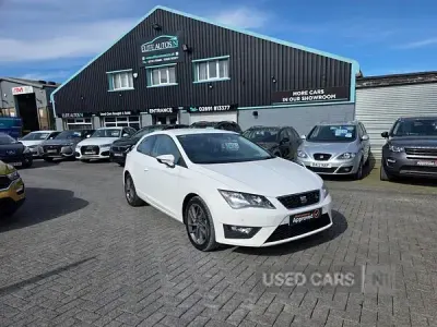 Used Seat Leon FR 2016 White Hatchback