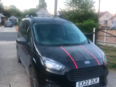 Used Ford Transit Courier Sport 100 HP (73 kW) 2022 Black Van