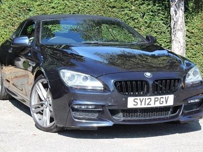 Used BMW 640 Cabriolet M Sport 313 HP (230 kW) 2012 Carbon black metallic Cabriolet
