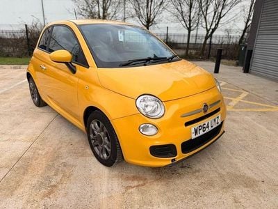 Used Fiat 500 S 69 HP (50 kW) 2014 Yellow Hatchback