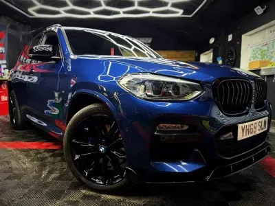 Begagnad BMW X3 M Sport 2019 Blå SUV