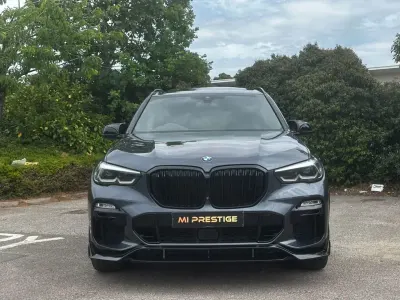 Used BMW X5 M Sport 265 HP (194 kW) 2019 Arctic grey brilliant SUV