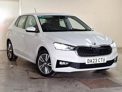 Used Skoda Fabia SE L 110 HP (80 kW) 2023 White Hatchback