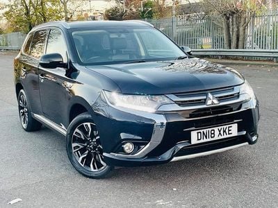 Black Used 2018 Mitsubishi Outlander P-HEV Estate | £11,295 (Good price)
