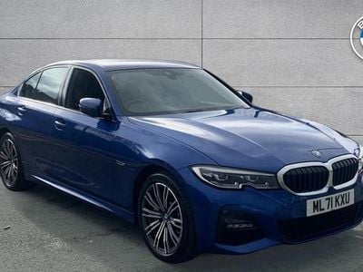 Used BMW 330e M Sport 288 HP (211 kW) 2021 Blue Sedan