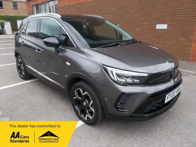 Used Vauxhall Crossland Ultimate 130 HP (95 kW) 2022 Grey SUV