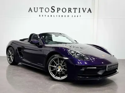 Used Porsche 718 Boxster GTS 2022 Purple Cabriolet