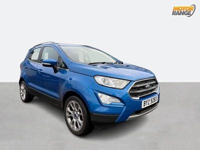Used Ford Ecosport Titanium 2023 Blue SUV