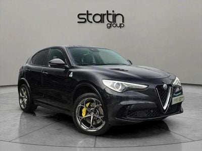Used Alfa Romeo Stelvio Quadrifoglio 510 HP (375 kW) 2019 Black SUV