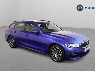Used BMW 330e M Sport 292 HP (214 kW) 2021 Blue Estate
