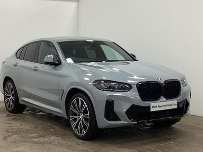 Grey Used 2022 BMW X4 M Sport SUV | £34,995 (Fair price)
