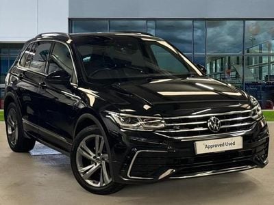 Used VW Tiguan R-line Edition 150 HP (110 kW) 2023 Deep black SUV