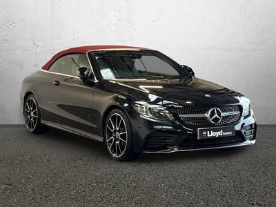 Black Used 2019 Mercedes C200 AMG Line Premium Cabriolet | £18,190 (Fair price)