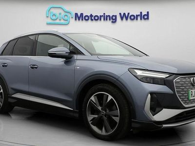 Used Audi Q4 e-tron S-Line 125 kW (170 HP) 2022 Blue SUV