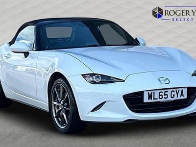 White Used 2015 Mazda MX5 Inclusive Cabriolet | £10,995 (Fair price)