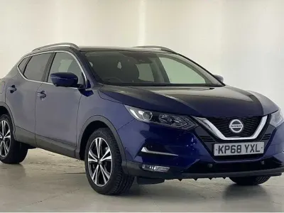 Used Nissan Qashqai N-Connecta 160 HP (117 kW) 2019 Blue SUV