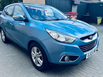 Used Hyundai ix35 Style 113 HP (83 kW) 2012 Blue SUV