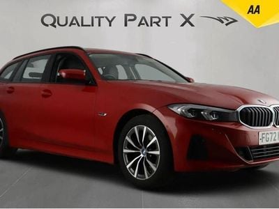 Used BMW 330e Sport Line 288 HP (211 kW) 2022 Red Estate